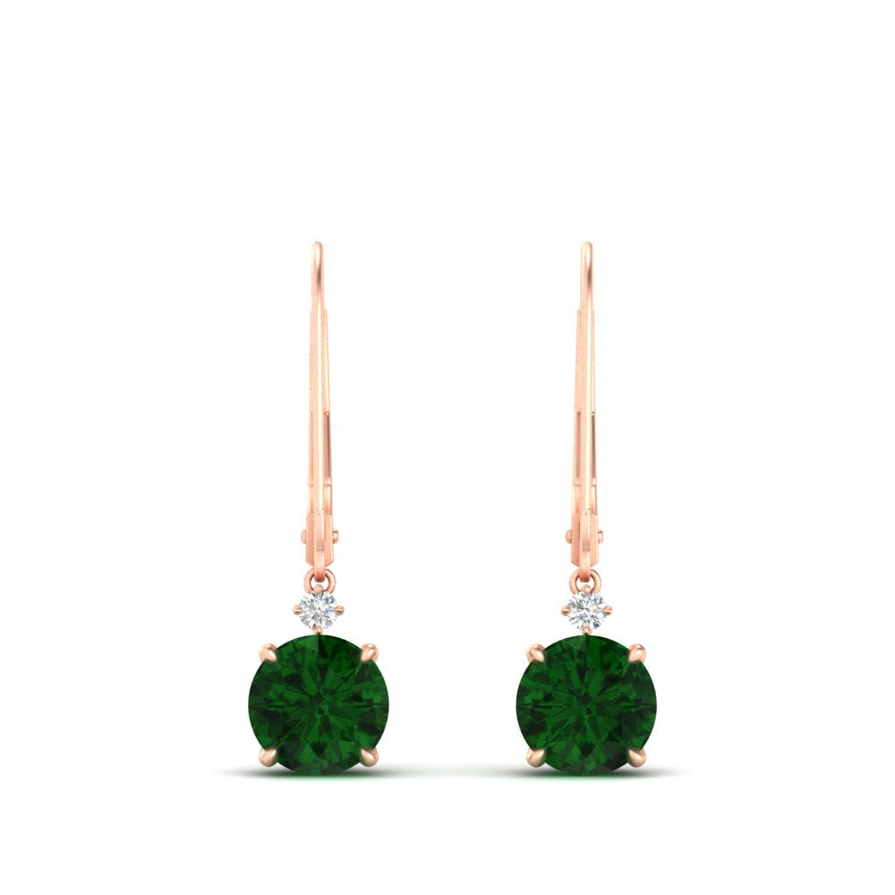 2-carat-cute-round-cut-diamond-dangle-lever-back-earrings-with-emerald-in-rose-gold-FDEAR11242GEMGR-2.00CT-NL-RG.jpg