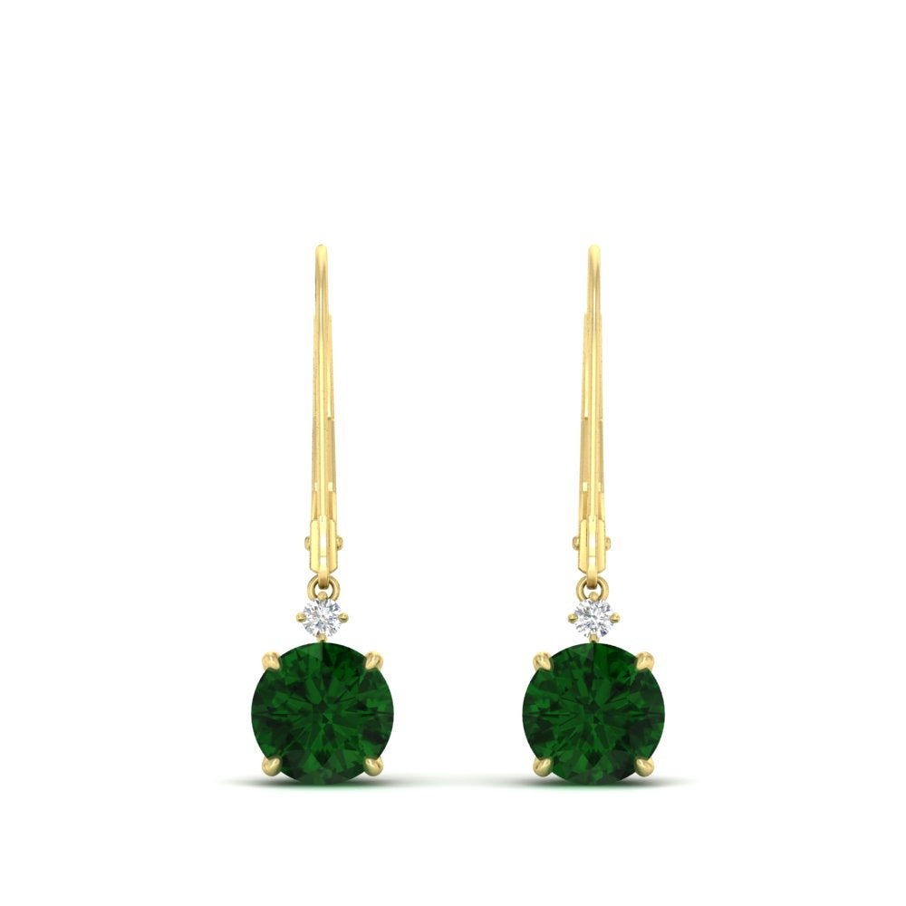 2-carat-cute-round-cut-diamond-dangle-lever-back-earrings-with-emerald-in-yellow-gold-FDEAR11242GEMGR-2.00CT-NL-YG.jpg
