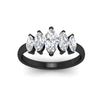 Load image into Gallery viewer, 2-carat-diamond-marquise-classic-wedding-band-5-stone-in-black-gold-fdwb8008mqangle5-2.00ct-nl-bg.jpg