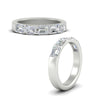 Load image into Gallery viewer, 2-carat-diamond-wedding-ring-stack-emerald-cut-in-white-gold-FD8126EMBANGLE3-2.00CT-NL-WG