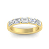Load image into Gallery viewer, 2-carat-diamond-wedding-ring-stack-emerald-cut-in-yellow-gold-FD8126EMBANGLE5-2.00CT-NL-YG