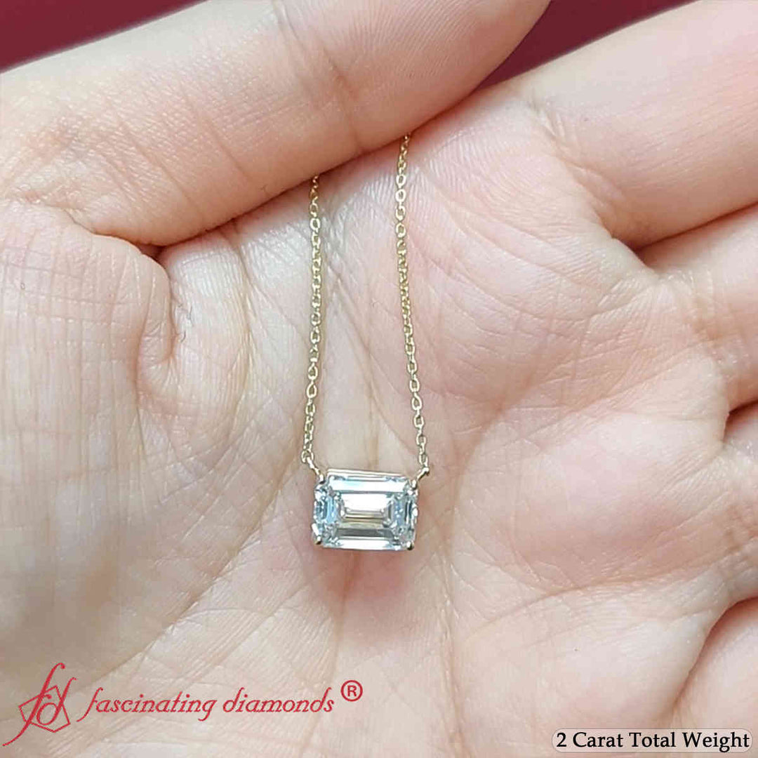 2-carat-east-west-lab-diamond-pendant-emerald-cut-in-yellow-gold-fdpd10700emangle2-2-00-ct-yg