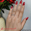 Load image into Gallery viewer, 2-carat-emerald-and-round-cut-eternity-diamond-band-in-yellow-gold-fdewb10256em-5