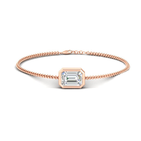 2-carat-emerald-cut-diamond-bezel-set-chain-bracelet-in-rose-gold-FDBRC11133EMANGLE2-2.00CT-NL-RG