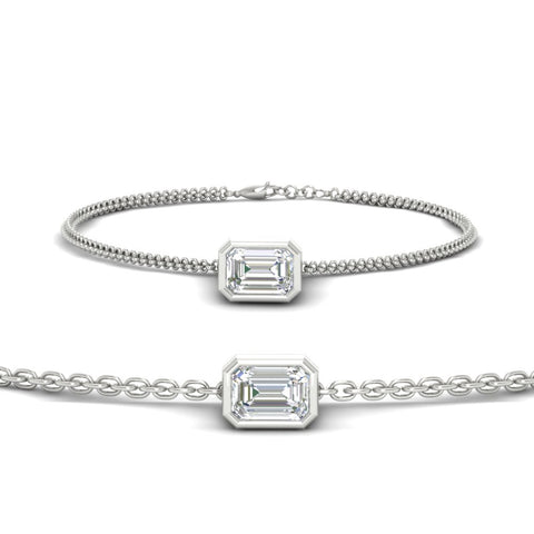 2-carat-emerald-cut-diamond-bezel-set-chain-bracelet-in-rose-gold-FDBRC11133EMHAND-2.00CT-NL-RG
