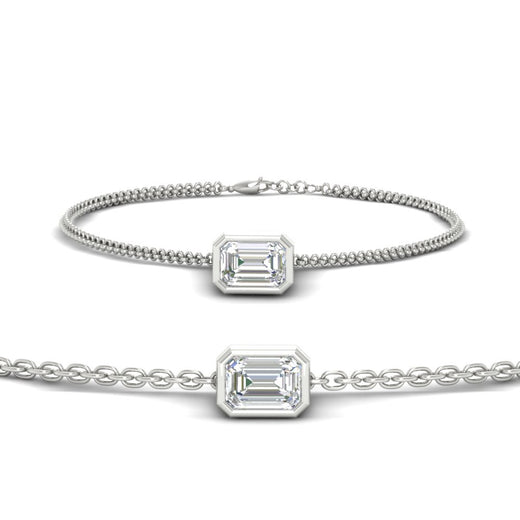 2-carat-emerald-cut-diamond-bezel-set-chain-bracelet-in-rose-gold-FDBRC11133EMHAND-2.00CT-NL-RG
