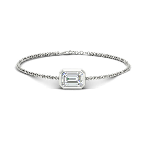 2-carat-emerald-cut-diamond-bezel-set-chain-bracelet-in-platinum-FDBRC11133EMANGLE2-2.00CT-NL-WG