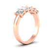 Load image into Gallery viewer, 2-carat-emerald-cut-five-stone-diamond-band-in-rose-gold-fdwb8008emangle2-2.00ct-nl-rg