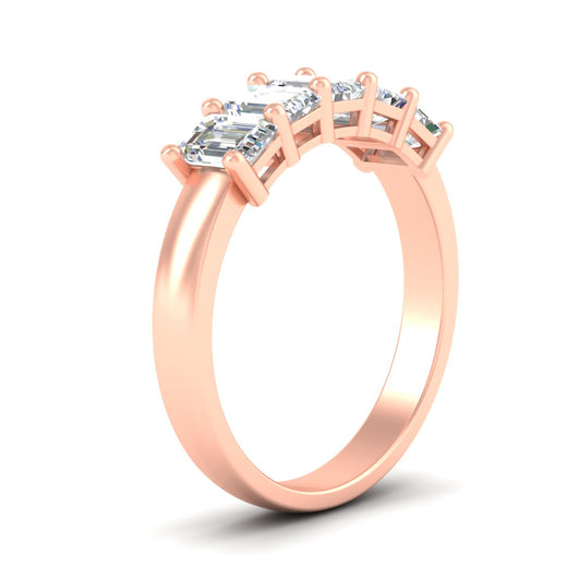 2-carat-emerald-cut-five-stone-diamond-band-in-rose-gold-fdwb8008emangle2-2.00ct-nl-rg