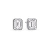 Load image into Gallery viewer, 2-carat-emerald-diamond-bezel-stud-earring-in-white-gold-FD-EAR10516EMANGLE1-2.00CT-NL-WG.jpg?v=1764054158