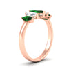 Load image into Gallery viewer, 2-carat-emerald-marquise-classic-wedding-band-5-stone-in-rose-gold-fdwb8008mqgemgrangle2-2.00ct-nl-rg.jpg