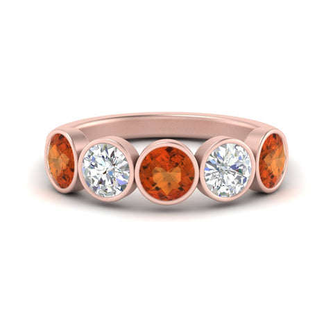 2-carat-five-round-orange-sapphire-bezel-set-wedding-ring-in-rose-gold-FD10558B-0.40CTGSAOR-NL-RG.jpg?v=1757070524