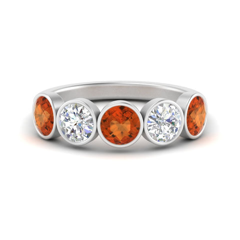 2-carat-five-round-orange-sapphire-bezel-set-wedding-ring-in-white-gold-FD10558B-0.40CTGSAOR-NL-WG.jpg?v=1757070525