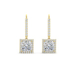 Load image into Gallery viewer, 2-carat-halo-diamond-lever-back-princess-cut-earrings-in-yellow-gold-FDEAR-11235PR-2.00CT-NL-YG.jpg
