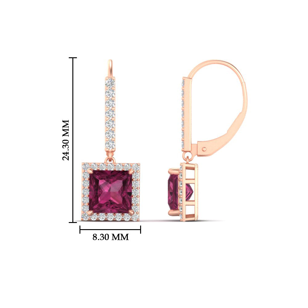 2-carat-halo-diamond-lever-back-princess-cut-earrings-with-pink-sapphire-in-rose-gold-FDEAR-11235PRGSADRPI-2.00CT-NL-RG.jpg