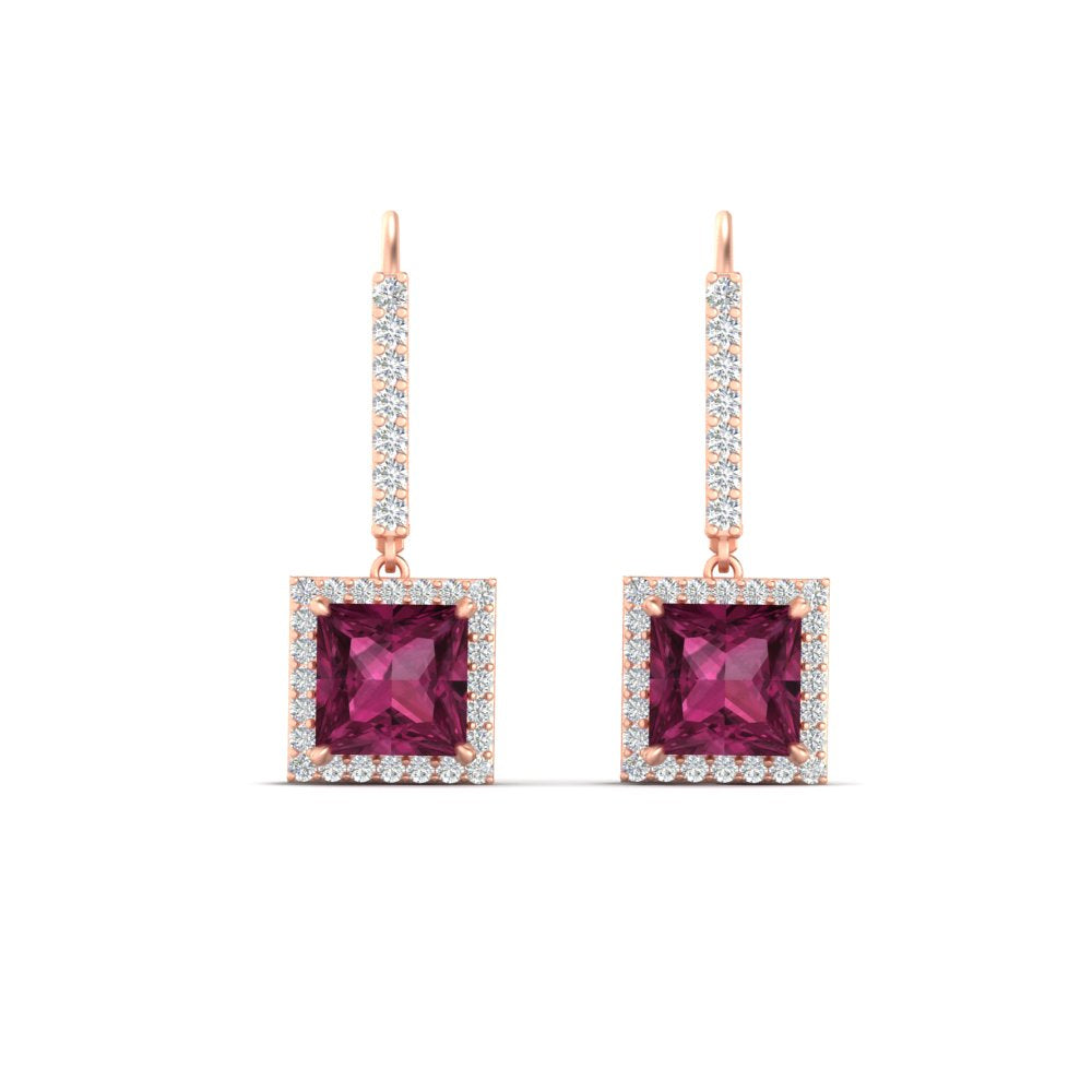 2-carat-halo-diamond-lever-back-princess-cut-earrings-with-pink-sapphire-in-rose-gold-FDEAR-11235PRGSADRPI-2.00CT-NL-RG.jpg