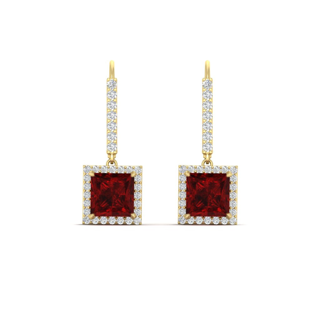 2-carat-halo-diamond-lever-back-princess-cut-earrings-with-ruby-in-yellow-gold-FDEAR-11235PRGRUDR-2.00CT-NL-YG.jpg