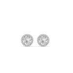 Load image into Gallery viewer, 2-carat-halo-eternity-diamond-stud-earrings-in-white-gold-FDEAR10985ROANGLE1-2.00CT-NL-WG
