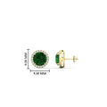 Thumbnail 58 - 2-carat-halo-eternity-emerald-stud-earrings-in-yellow-gold-FDEAR10985ROGEMGRANGLE1-2.00CT-NL-YG