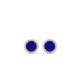 Thumbnail 19 - 2-carat-halo-eternity-sapphire-stud-earrings-in-rose-gold-FDEAR10985ROGSABLANGLE1-2.00CT-NL-RG