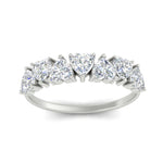 Load image into Gallery viewer, 2-carat-heart-shape-diamond-anniversary-wedding-ring-in-white-gold-FD9600HTBANGLE5-2.00CT-NL-WG
