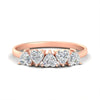 Load image into Gallery viewer, 2-carat-heart-shape-diamond-wedding-band-in-rose-gold-FD9600HTB-2.00CT-NL-RG