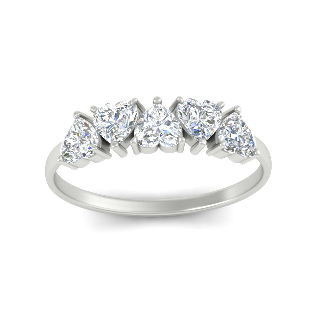 2-carat-heart-shape-diamond-wedding-band-in-white-gold-FD9600HTBANGLE5-2.00CT-NL-WG