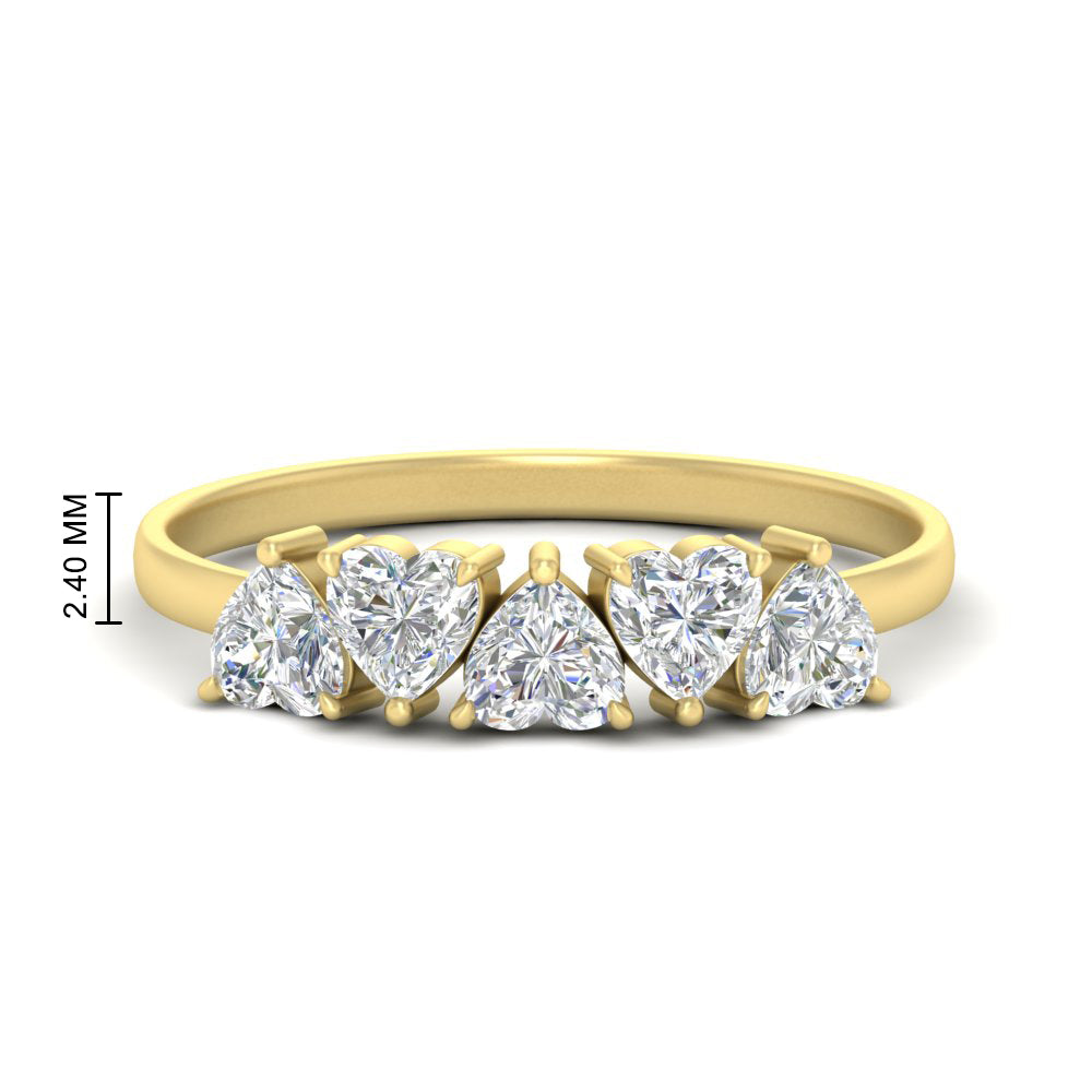 2-carat-heart-shape-diamond-wedding-band-in-yellow-gold-FD9600HTB-2.00CT-NL-YG-HW