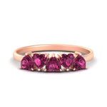 Load image into Gallery viewer, 2-carat-heart-shape-pink-sapphire-wedding-band-in-rose-gold-FD9600HTBGSADRPI-2.00CT-NL-RG