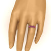 Load image into Gallery viewer, 2-carat-heart-shape-pink-sapphire-wedding-band-in-rose-gold-FD9600HTBGSADRPIHAND-2.00CT-NL-RG