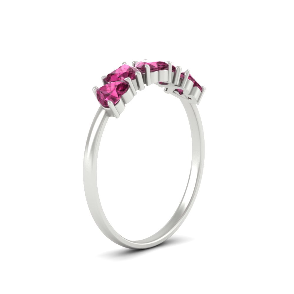 2-carat-heart-shape-pink-sapphire-wedding-band-in-white-gold-FD9600HTBGSADRPIANGLE2-2.00CT-NL-WG