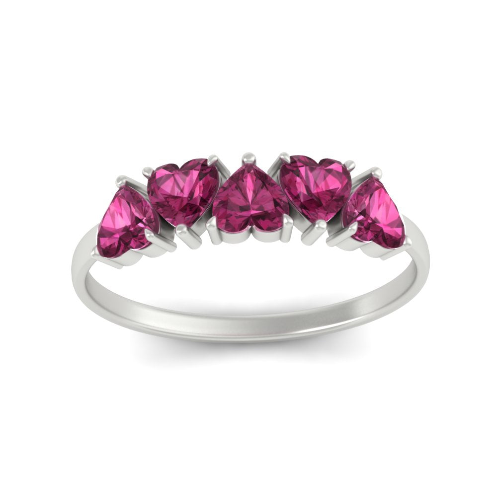 2-carat-heart-shape-pink-sapphire-wedding-band-in-white-gold-FD9600HTBGSADRPIANGLE5-2.00CT-NL-WG