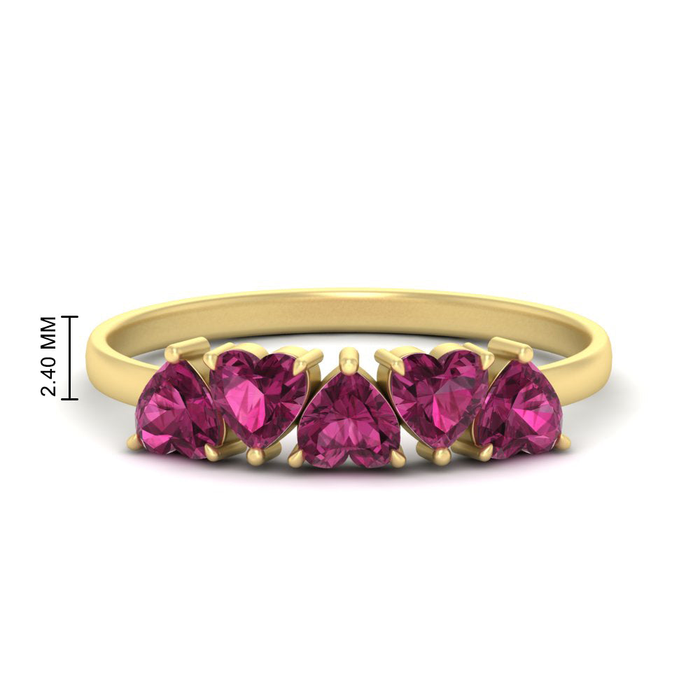 2-carat-heart-shape-pink-sapphire-wedding-band-in-yellow-gold-FD9600HTBGSADRPI-2.00CT-NL-YG-HW