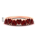 Load image into Gallery viewer, 2-carat-heart-shape-ruby-anniversary-wedding-ring-in-rose-gold-FD9600HTBGRUDR-2.00CT-NL-RG-HW
