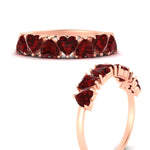 Load image into Gallery viewer, 2-carat-heart-shape-ruby-anniversary-wedding-ring-in-rose-gold-FD9600HTBGRUDRANGLE3-2.00CT-NL-RG
