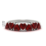 Load image into Gallery viewer, 2-carat-heart-shape-ruby-anniversary-wedding-ring-in-white-gold-FD9600HTBGRUDR-2.00CT-NL-WG-HW
