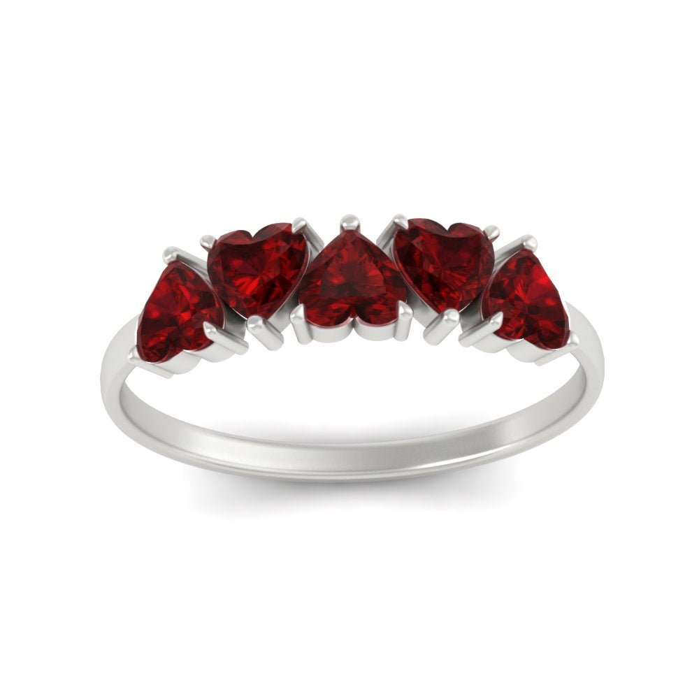 2-carat-heart-shape-ruby-wedding-band-in-white-gold-FD9600HTBGRUDRANGLE5-2.00CT-NL-WG