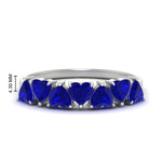 Load image into Gallery viewer, 2-carat-heart-shape-sapphire-anniversary-wedding-ring-in-white-gold-FD9600HTBGSABL-2.00CT-NL-WG-HW
