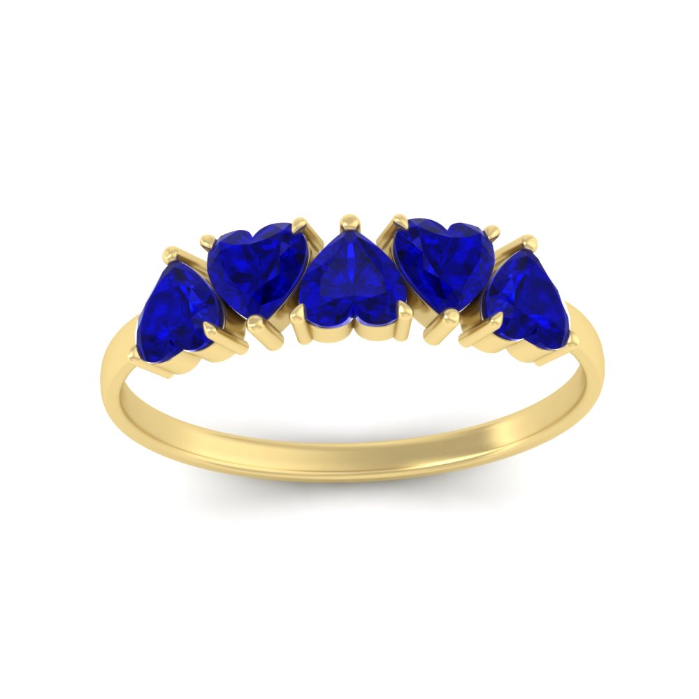 2-carat-heart-shape-sapphire-wedding-band-in-yellow-gold-FD9600HTBGSABLANGLE5-2.00CT-NL-YG