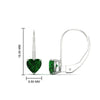 Load image into Gallery viewer, 2-carat-heart-shaped-emerald-studs-earrings-in-white-gold-FDEAR9225HTGEMGR-2.00 CT-NL-WG