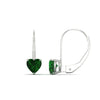 Load image into Gallery viewer, 2-carat-heart-shaped-emerald-studs-earrings-in-white-gold-FDEAR9225HTGEMGR-2.00 CT-NL-WG
