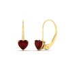 Load image into Gallery viewer, 2-carat-heart-shaped-ruby-studs-earrings-in-yellow-gold-FDEAR9225HTGRUDR-2.00 CT-NL-YG