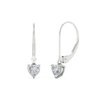 Load image into Gallery viewer, 2-carat-heart-shaped-solitaire-leverback-earrings-in-white-gold-FDEAR11236HT-2.00CT-NL-WG