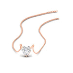 Load image into Gallery viewer, Classic Heart Solitaire Pendant
