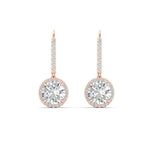 Load image into Gallery viewer, 2-carat-lever-back-round-diamond-dangle-earrings-in-rose-gold-FDEAR11235RO-2.00-CT-NL-RG.jpg
