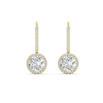 Load image into Gallery viewer, 2-carat-lever-back-round-diamond-dangle-earrings-in-yellow-gold-FDEAR11235RO-2.00-CT-NL-YG.jpg
