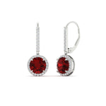 Load image into Gallery viewer, 2-carat-lever-back-round-diamond-dangle-earrings-with-ruby-in-white-gold-FDEAR11235ROGRUDR-2.00-CT-NL-WG.jpg
