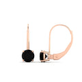Thumbnail 71 - 2-carat-lever-back-solitaire-black-diamond-round-earrings-in-rose-gold-FDEAR9225ROGBLACK-2.00CT-NL-RG