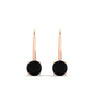Load image into Gallery viewer, 2-carat-lever-back-solitaire-black-diamond-round-earrings-in-rose-gold-FDEAR9225ROGBLACK-2.00CT-NL-RG