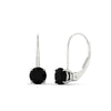 Load image into Gallery viewer, 2-carat-lever-back-solitaire-black-diamond-round-earrings-in-white-gold-FDEAR9225ROGBLACK-2.00CT-NL-WG
